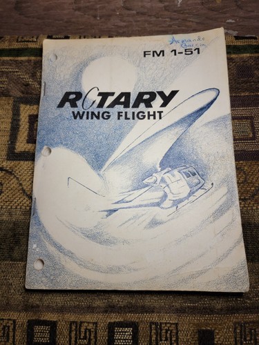 Original rotary wing flight - wing,